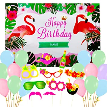 girl-birthday-flamingo-theme