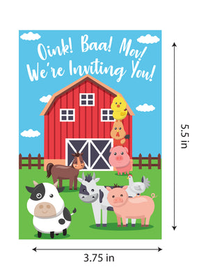 Farm Birthday Theme Party Supplies | Farm Birthday Invitations Ideas