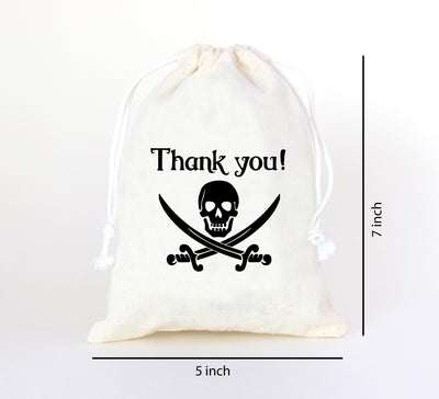 Pirate Party Favor Bags | Pirates Birthday Supplies