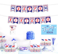 Airplane Birthday Party Decoration | Combo Pack