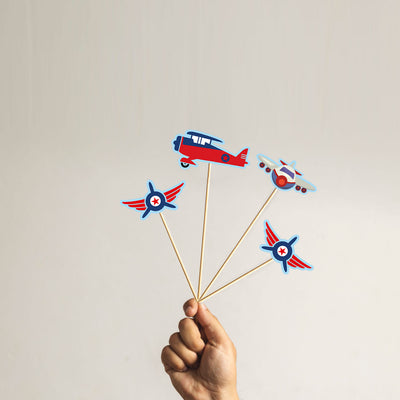 Boy Birthday Party Themes | Airplane Themed Birthday Party Centerpieces