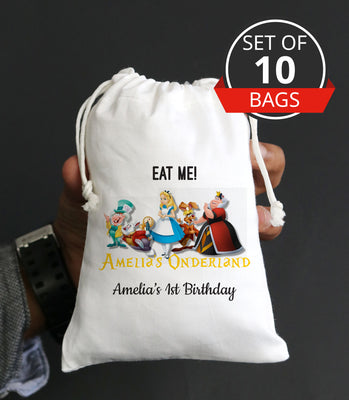 Alice In Wonderland Gift Bag Ideas