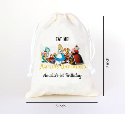 Alice In Wonderland Gift Bag Ideas