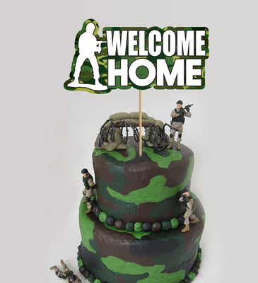 Homecoming Cake Topper