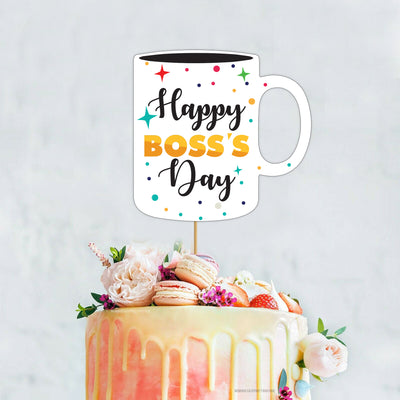 Boss Day Cake Topper