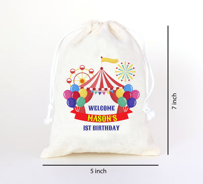 Circus Birthday  Ideas | Carnival Party Favor Bags
