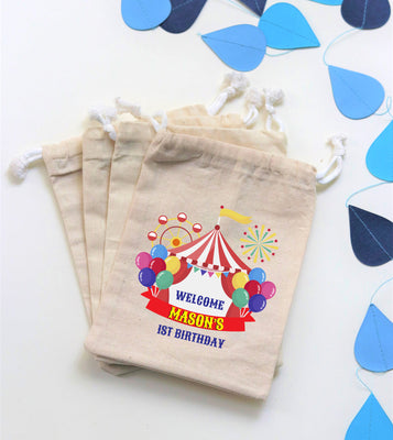 Circus Birthday  Ideas | Carnival Party Favor Bags