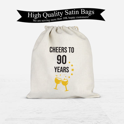 Birthday Party Supplies - Favor Bags |  90th Birthday Goodie Bags