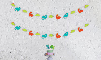 Dinosaurs Baby Shower Party Garland