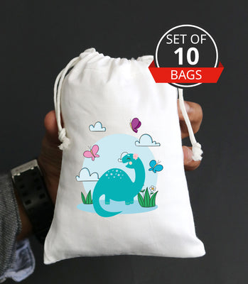 Dinosaur Themed Party Favor Bags