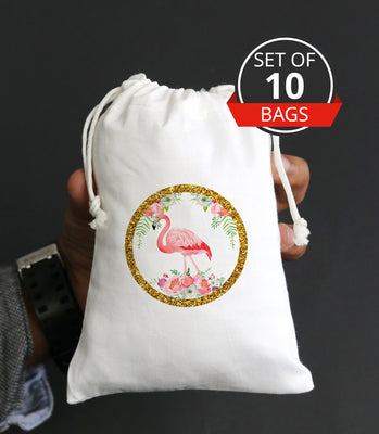 Flamingo Birthday Party Favor | Flamingo Theme Gift Bags