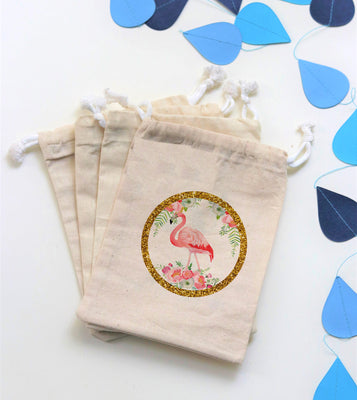 Flamingo Birthday Party Favor | Flamingo Theme Gift Bags