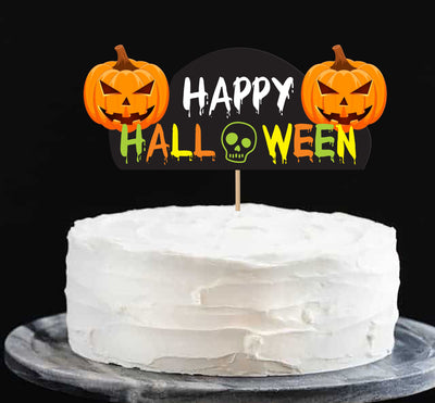 halloween cake topper