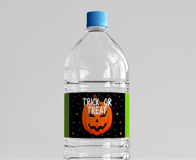 halloween water bottle stickers