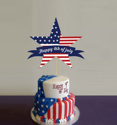 4 Th Of July Cake Topper Ideas | Fourth Of July Cake Decorations