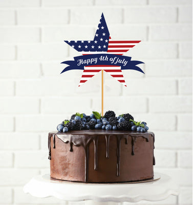 4 Th Of July Cake Topper Ideas | Fourth Of July Cake Decorations