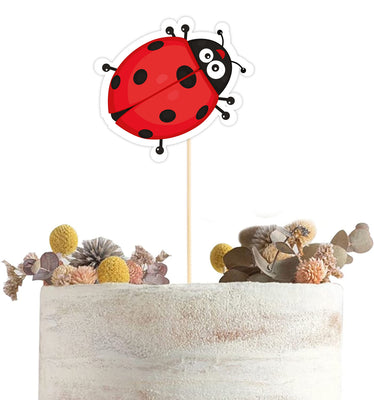 Lady Bug Cake Toppers | Lady Bug Party Supplies