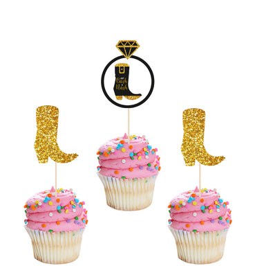 Bachelorette Party Cupcake Toppers