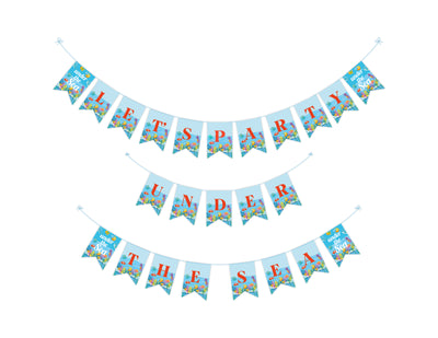 Under The Sea Baby Shower Ideas | Girl Baby Shower Banners