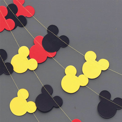 Minnie Mouse Garland | Minnie Mouse Baby Shower Decoration Ideas