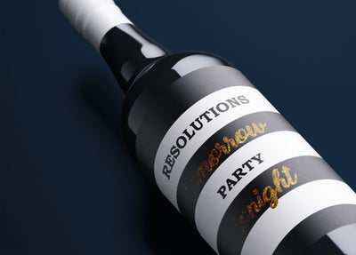 New Year Party | New Year Wine Labels