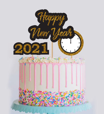 New Year's Eve | New Year Cake Topper