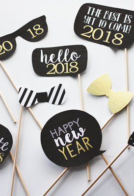 New Year Photo Prop | New Year Party