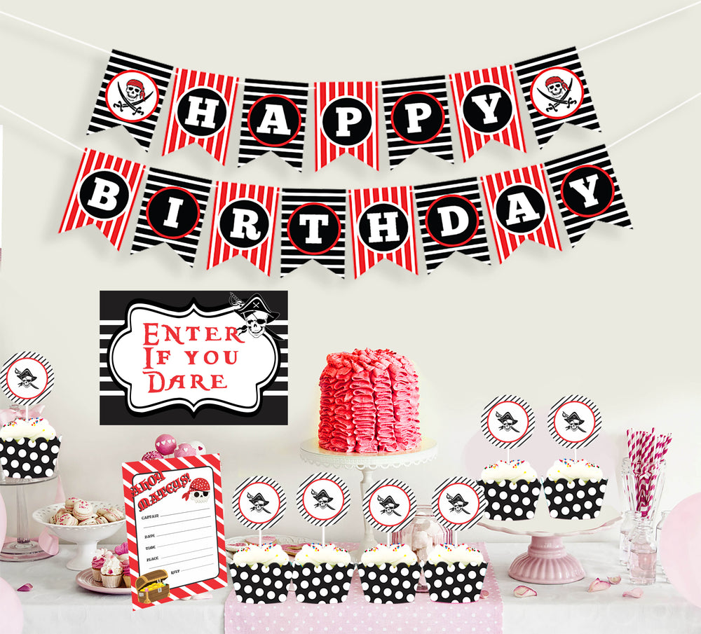 Pirate Party Decoration |  Combo Pack