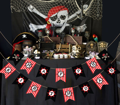 Pirates Birthday Party Theme | Pirates Party Banner