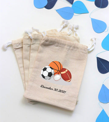 Sports Theme Party Favor Bags