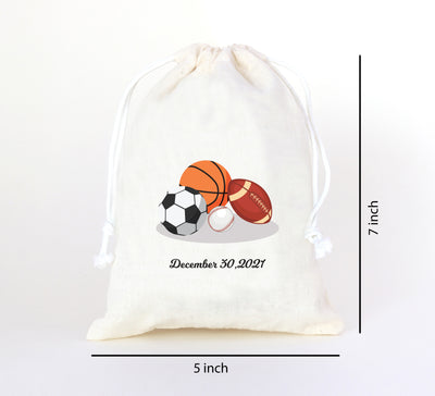 Sports Theme Party Favor Bags