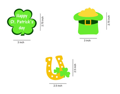 Saint Ptrick's Day Cupcake Toppers