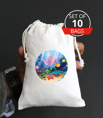 Under the Sea Baby Shower Favor Bag Party Supplies