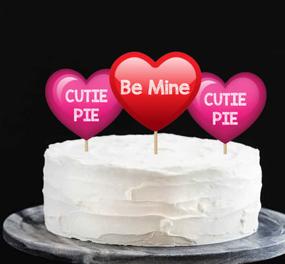 Valentines Decor Ideas | Valentines Cake Topper