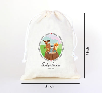 Woodland Theme Favors | Woodland Baby Shower Gift Bag