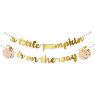 Baby Shower Party Supplies | Little Pumpkin Baby  Shower Banners