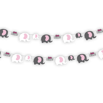 Elephant Garland For Baby Shower