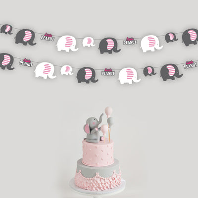 Elephant Theme Birthday Party  | Birthday Theme Garland For Girl