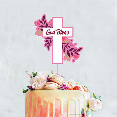 Baptism Cake Decorating Ideas | Baptism Cake Topper