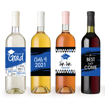 Graduation Wine Label | Party Supplies For Graduation