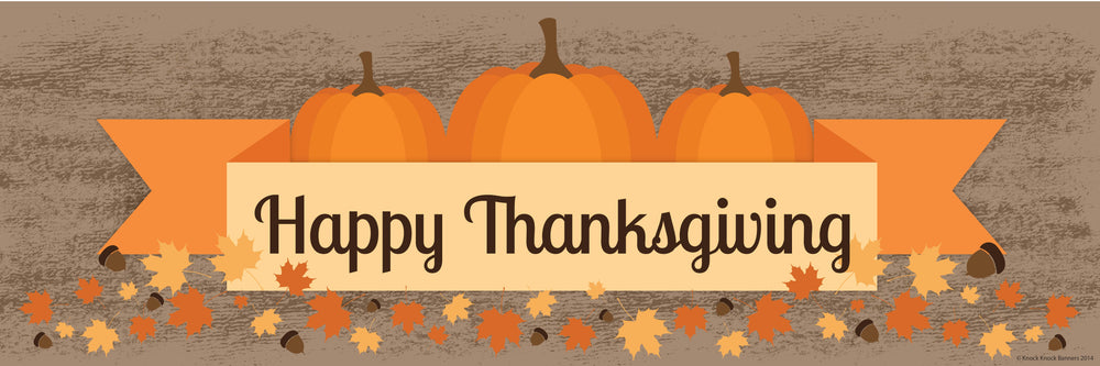 Thanksgiving Banner Ideas | Happy Thanksgiving Banner