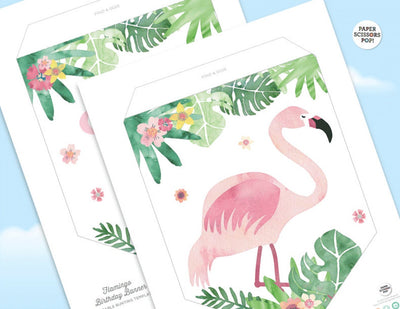 Flamingo Baby Shower Party Supplies | Girl Baby Banner Ideas