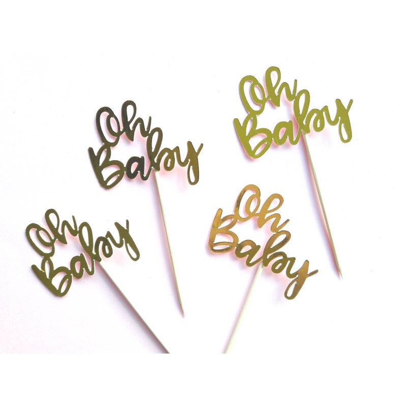 Pregnancy Announcement Decorations | Oh Baby Centerpiece