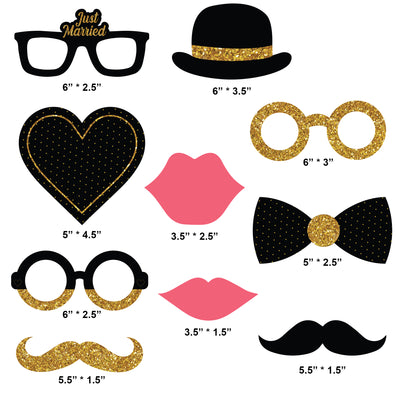 Wedding Photo Booth Props | Wedding Party Supplies