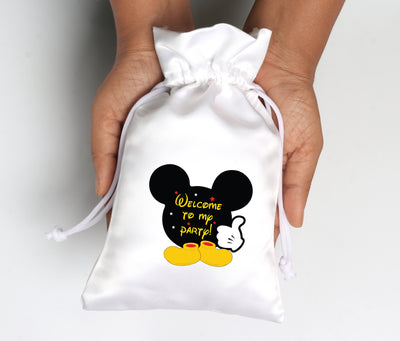 Mickey Mouse Birthday Bag Ideas | Birthday Favor Bags for Boy