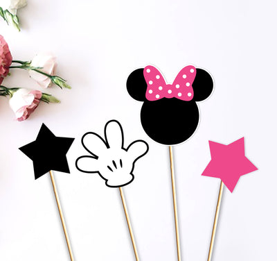 Minnie Mouse Centerpieces | Minnie Mouse Party Decorations