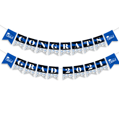 Party Supplies for Graduation | Class of 2021 Banner
