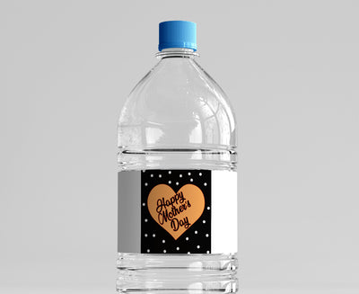 Mother's Day Water Bottle Labels | Mothers Day Party Decor