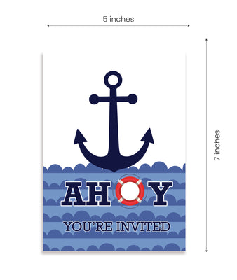Nautical Boy Birthday Gift Ideas | Nautical Birthday Invitations