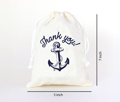 Birthday Party Gifts Ideas | Nautical Birthday Party Favor Bags